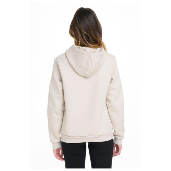 Target Γυναικείο φούτερ Sleeve Print Fleece Hoodie ''Vibes''